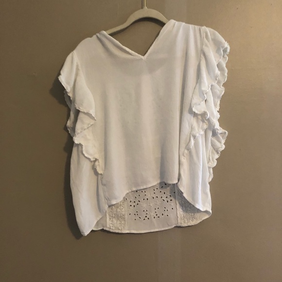 ☀️American Eagle off white blouse - Picture 4 of 5